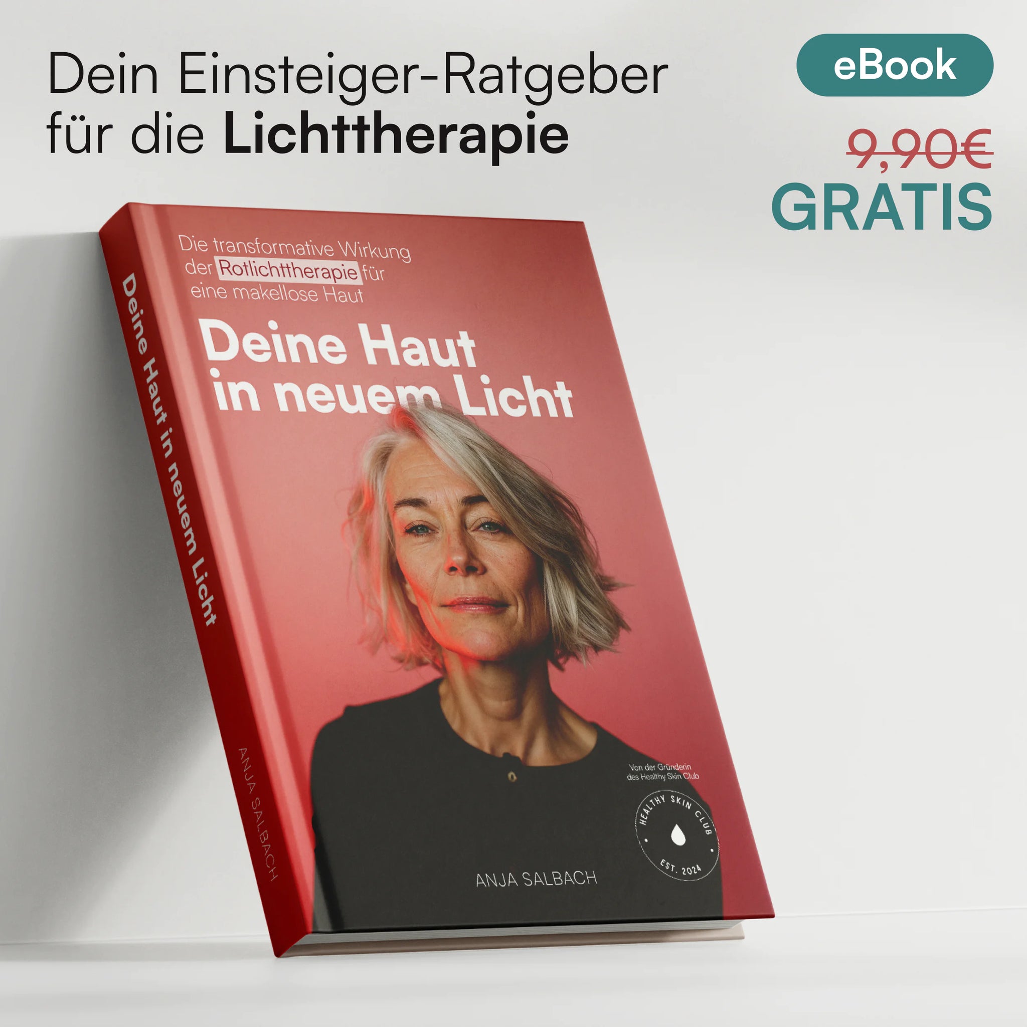 Starter-Set: 6-in-1-Lichttherapie Stab mit Renew & Clear Serum T01