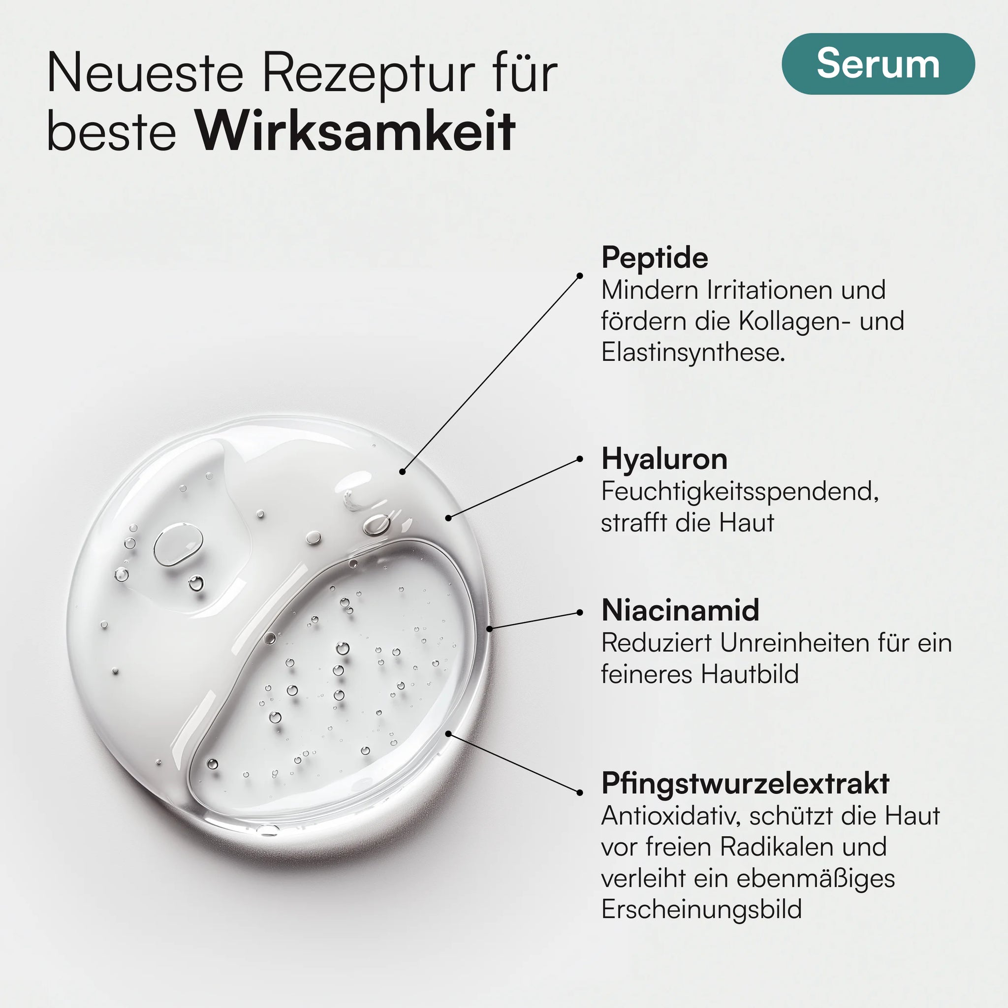 Starter-Set: 6-in-1-Lichttherapie Stab mit Renew & Clear Serum T01